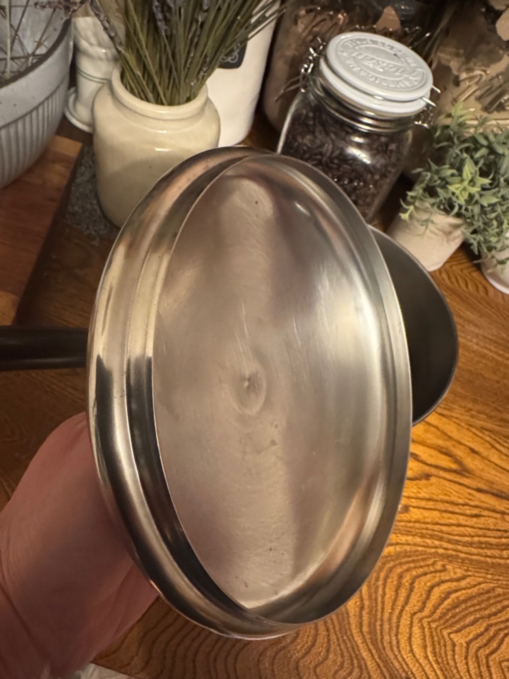 VTG Revere Ware 2QT Stainless Steel Saucepan with Lid - Picture 2 of 10